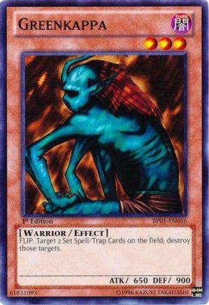 Greenkappa (Starfoil) (BP01-EN056) - Battle Pack: Epic Dawn Unlimited Battle Pack: Epic Dawn Yugioh Single  Squirtle Squad Card Shop.