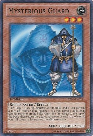 Mysterious Guard (Starfoil) (BP01-EN058) - Battle Pack: Epic Dawn Unlimited Battle Pack: Epic Dawn Yugioh Single  Squirtle Squad Card Shop.