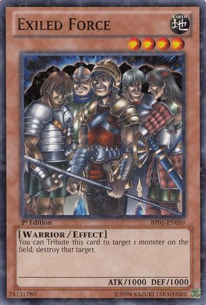 Exiled Force (Starfoil) (BP01-EN059) - Battle Pack: Epic Dawn Unlimited Battle Pack: Epic Dawn Yugioh Single  Squirtle Squad Card Shop.