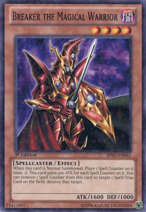 Breaker the Magical Warrior (Starfoil) (BP01-EN061) - Battle Pack: Epic Dawn 1st Edition Battle Pack: Epic Dawn Yugioh Single  Squirtle Squad Card Shop.