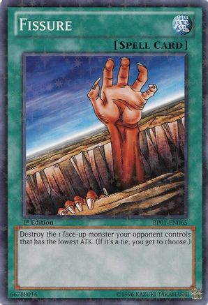 Fissure (Starfoil) (BP01-EN065) - Battle Pack: Epic Dawn Unlimited Battle Pack: Epic Dawn Yugioh Single  Squirtle Squad Card Shop.