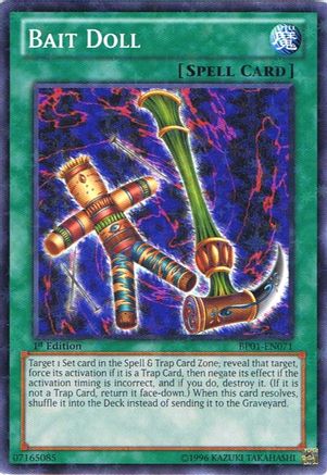 Bait Doll (Starfoil) (BP01-EN071) - Battle Pack: Epic Dawn 1st Edition Battle Pack: Epic Dawn Yugioh Single  Squirtle Squad Card Shop.