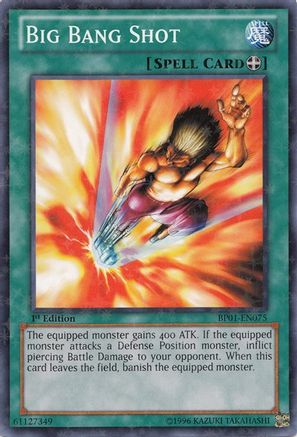 Big Bang Shot (Starfoil) (BP01-EN075) - Battle Pack: Epic Dawn Unlimited Battle Pack: Epic Dawn Yugioh Single  Squirtle Squad Card Shop.