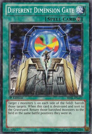 Different Dimension Gate (Starfoil) (BP01-EN077) - Battle Pack: Epic Dawn 1st Edition Battle Pack: Epic Dawn Yugioh Single  Squirtle Squad Card Shop.