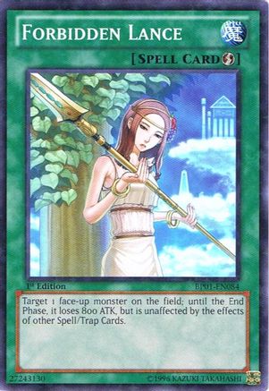 Forbidden Lance (Starfoil) (BP01-EN084) - Battle Pack: Epic Dawn 1st Edition Battle Pack: Epic Dawn Yugioh Single  Squirtle Squad Card Shop.