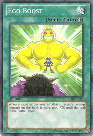 Ego Boost (Starfoil) (BP01-EN086) - Battle Pack: Epic Dawn 1st Edition Battle Pack: Epic Dawn Yugioh Single  Squirtle Squad Card Shop.