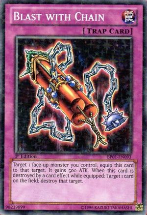 Blast with Chain (Starfoil) (BP01-EN093) - Battle Pack: Epic Dawn Unlimited Battle Pack: Epic Dawn Yugioh Single  Squirtle Squad Card Shop.