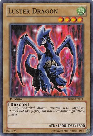 Luster Dragon (Starfoil) (BP01-EN111) - Battle Pack: Epic Dawn 1st Edition Battle Pack: Epic Dawn Yugioh Single  Squirtle Squad Card Shop.