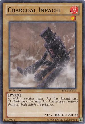 Charcoal Inpachi (Starfoil) (BP01-EN114) - Battle Pack: Epic Dawn Unlimited Battle Pack: Epic Dawn Yugioh Single  Squirtle Squad Card Shop.