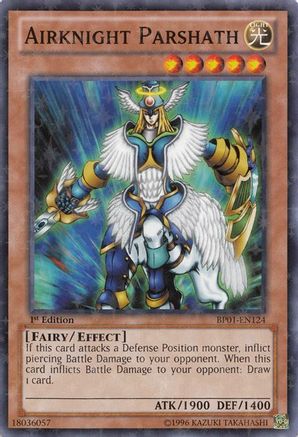Airknight Parshath (Starfoil) (BP01-EN124) - Battle Pack: Epic Dawn Unlimited Battle Pack: Epic Dawn Yugioh Single  Squirtle Squad Card Shop.