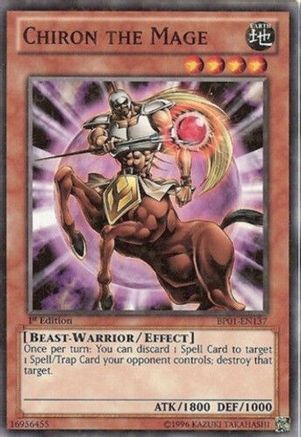 Chiron the Mage (Starfoil) (BP01-EN137) - Battle Pack: Epic Dawn Unlimited Battle Pack: Epic Dawn Yugioh Single  Squirtle Squad Card Shop.