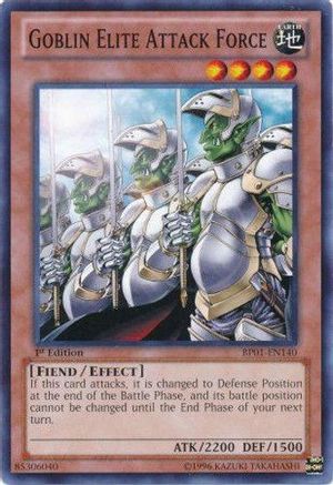 Goblin Elite Attack Force (Starfoil) (BP01-EN140) - Battle Pack: Epic Dawn 1st Edition Battle Pack: Epic Dawn Yugioh Single  Squirtle Squad Card Shop.