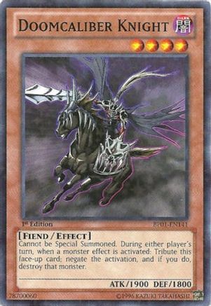 Doomcaliber Knight (Starfoil) (BP01-EN141) - Battle Pack: Epic Dawn Unlimited Battle Pack: Epic Dawn Yugioh Single  Squirtle Squad Card Shop.