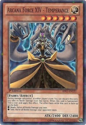 Arcana Force XIV - Temperance (Starfoil) (BP01-EN151) - Battle Pack: Epic Dawn Unlimited Battle Pack: Epic Dawn Yugioh Single  Squirtle Squad Card Shop.