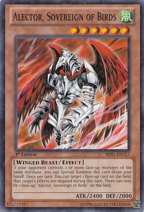 Alector, Sovereign of Birds (Starfoil) (BP01-EN153) - Battle Pack: Epic Dawn Unlimited Battle Pack: Epic Dawn Yugioh Single  Squirtle Squad Card Shop.