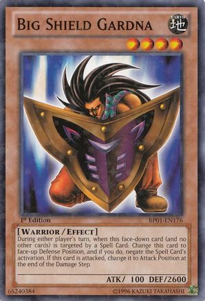 Big Shield Gardna (Starfoil) (BP01-EN176) - Battle Pack: Epic Dawn Unlimited Battle Pack: Epic Dawn Yugioh Single  Squirtle Squad Card Shop.