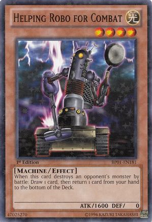 Helping Robo for Combat (Starfoil) (BP01-EN181) - Battle Pack: Epic Dawn Unlimited Battle Pack: Epic Dawn Yugioh Single  Squirtle Squad Card Shop.