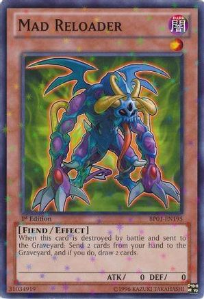 Mad Reloader (Starfoil) (BP01-EN195) - Battle Pack: Epic Dawn 1st Edition Battle Pack: Epic Dawn Yugioh Single  Squirtle Squad Card Shop.