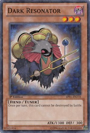 Dark Resonator (Starfoil) (BP01-EN203) - Battle Pack: Epic Dawn 1st Edition Battle Pack: Epic Dawn Yugioh Single  Squirtle Squad Card Shop.