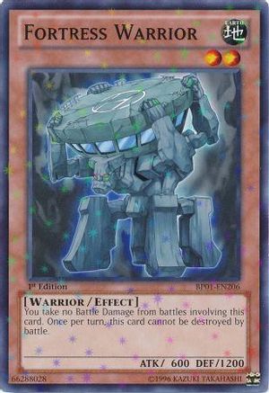 Fortress Warrior (Starfoil) (BP01-EN206) - Battle Pack: Epic Dawn Unlimited Battle Pack: Epic Dawn Yugioh Single  Squirtle Squad Card Shop.