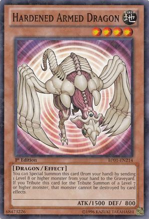 Hardened Armed Dragon (Starfoil) (BP01-EN214) - Battle Pack: Epic Dawn 1st Edition Battle Pack: Epic Dawn Yugioh Single  Squirtle Squad Card Shop.