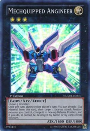 Mechquipped Angineer (NUMH-EN035) - Number Hunters 1st Edition Number Hunters Yugioh Single  Squirtle Squad Card Shop.