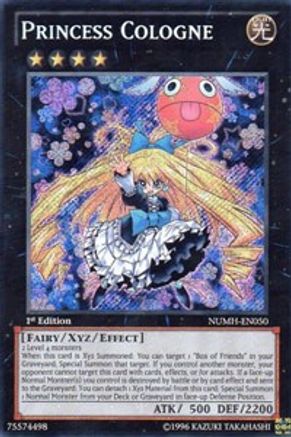 Princess Cologne (NUMH-EN050) - Number Hunters 1st Edition Number Hunters Yugioh Single  Squirtle Squad Card Shop.