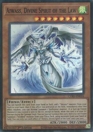 Aiwass, Divine Spirit of the Law (CORI-EN016) - Chaos Origins 1st Edition Chaos Origins Yugioh Single  Squirtle Squad Card Shop.
