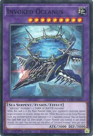Invoked Oceanus (CORI-EN032) - Chaos Origins 1st Edition Chaos Origins Yugioh Single  Squirtle Squad Card Shop.
