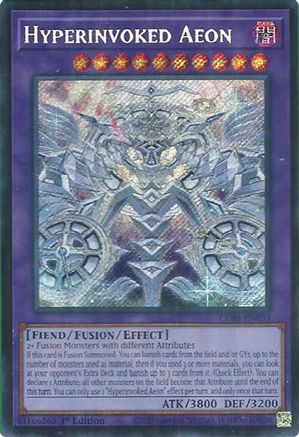 Hyperinvoked Aeon (CORI-EN033) - Chaos Origins 1st Edition Chaos Origins Yugioh Single  Squirtle Squad Card Shop.
