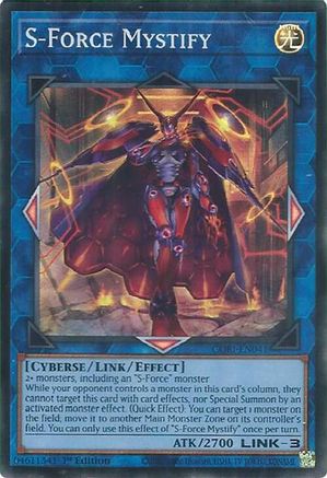 S-Force Mystify (CORI-EN041) - Chaos Origins 1st Edition Chaos Origins Yugioh Single  Squirtle Squad Card Shop.