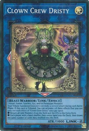 Clown Crew Dristy (CORI-EN042) - Chaos Origins 1st Edition Chaos Origins Yugioh Single  Squirtle Squad Card Shop.