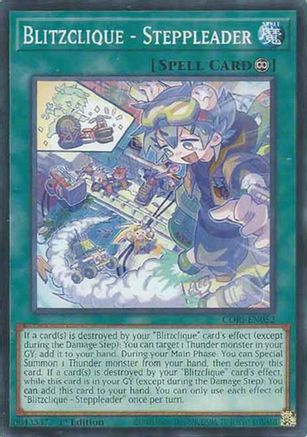 Blitzclique - Steppleader (CORI-EN052) - Chaos Origins 1st Edition Chaos Origins Yugioh Single  Squirtle Squad Card Shop.