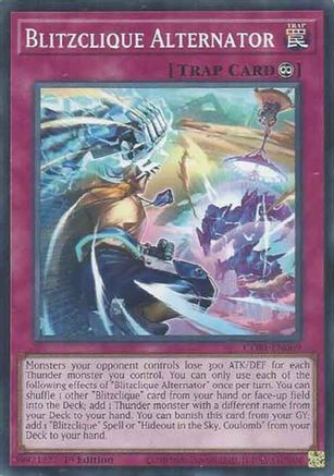 Blitzclique Alternator (CORI-EN069) - Chaos Origins 1st Edition Chaos Origins Yugioh Single  Squirtle Squad Card Shop.