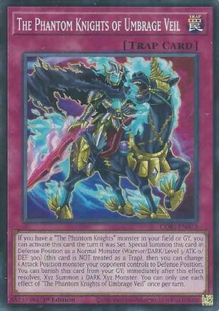 The Phantom Knights of Umbrage Veil (CORI-EN073) - Chaos Origins 1st Edition Chaos Origins Yugioh Single  Squirtle Squad Card Shop.