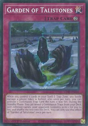 Garden of Talistones (CORI-EN080) - Chaos Origins 1st Edition Chaos Origins Yugioh Single  Squirtle Squad Card Shop.