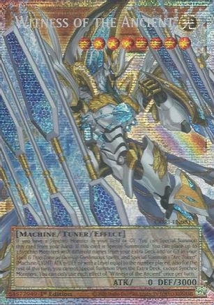 Witness of the Ancient (Starlight Rare) (Extended Art) (CORI-EN081) - Chaos Origins 1st Edition Chaos Origins Yugioh Single  Squirtle Squad Card Shop.