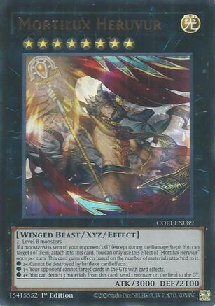 Mortilux Heruvur (CORI-EN089) - Chaos Origins 1st Edition Chaos Origins Yugioh Single  Squirtle Squad Card Shop.