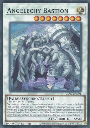 Angelechy Bastion (CORI-EN091) - Chaos Origins 1st Edition Chaos Origins Yugioh Single  Squirtle Squad Card Shop.