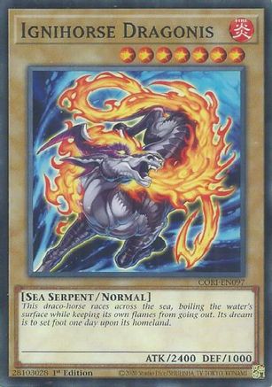 Ignihorse Dragonis (CORI-EN097) - Chaos Origins 1st Edition Chaos Origins Yugioh Single  Squirtle Squad Card Shop.