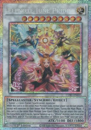 Elfnote June Pride (Starlight Rare) (CORI-EN035) - Chaos Origins 1st Edition Chaos Origins Yugioh Single  Squirtle Squad Card Shop.