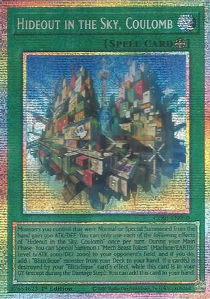 Hideout in the Sky, Coulomb (Starlight Rare) (CORI-EN050) - Chaos Origins 1st Edition Chaos Origins Yugioh Single  Squirtle Squad Card Shop.