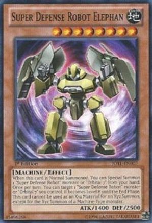 Super Defense Robot Elephan (JOTL-EN007) - Judgment of the Light Unlimited Judgment of the Light Yugioh Single  Squirtle Squad Card Shop.