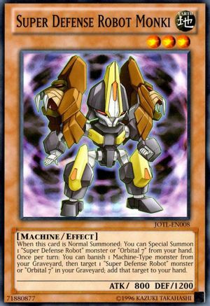 Super Defense Robot Monki (JOTL-EN008) - Judgment of the Light Unlimited Judgment of the Light Yugioh Single  Squirtle Squad Card Shop.