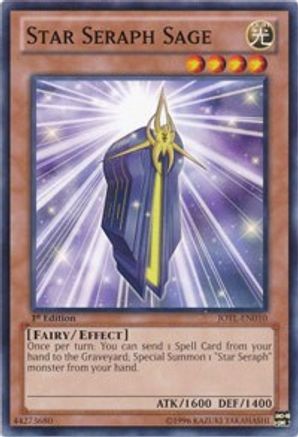 Star Seraph Sage (JOTL-EN010) - Judgment of the Light Unlimited Judgment of the Light Yugioh Single  Squirtle Squad Card Shop.