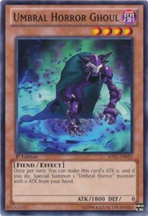 Umbral Horror Ghoul (JOTL-EN012) - Judgment of the Light 1st Edition Judgment of the Light Yugioh Single  Squirtle Squad Card Shop.