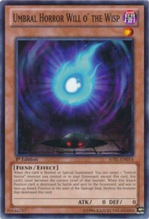 Umbral Horror Will o' the Wisp (JOTL-EN014) - Judgment of the Light Unlimited Judgment of the Light Yugioh Single  Squirtle Squad Card Shop.