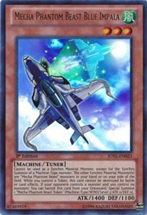 Mecha Phantom Beast Blue Impala (JOTL-EN023) - Judgment of the Light Unlimited Judgment of the Light Yugioh Single  Squirtle Squad Card Shop.