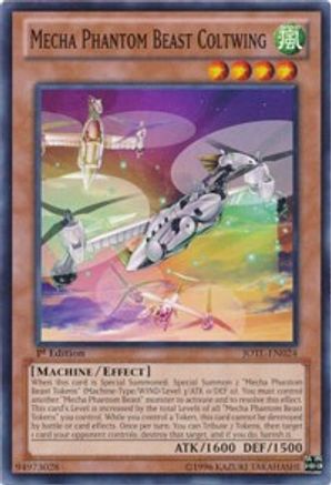 Mecha Phantom Beast Coltwing (JOTL-EN024) - Judgment of the Light Unlimited Judgment of the Light Yugioh Single  Squirtle Squad Card Shop.