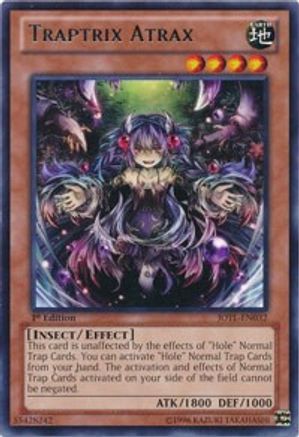 Traptrix Atrax (JOTL-EN032) - Judgment of the Light 1st Edition Judgment of the Light Yugioh Single  Squirtle Squad Card Shop.